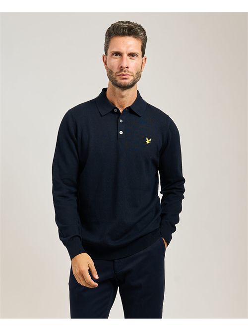 Lyle & Scott men's sweater with buttons LYLE & SCOTT | KN2113VCZ271